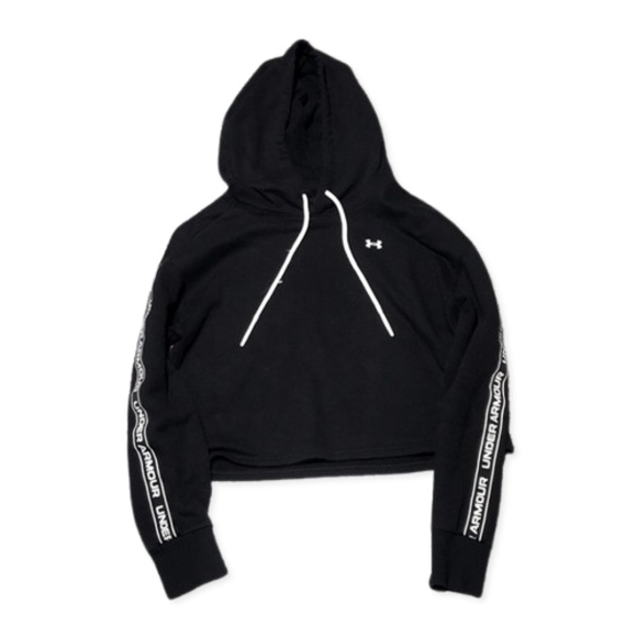 Under Armour ✦ Black Oversized Loose Hoodie (XS/S) - Picture 1 of 4